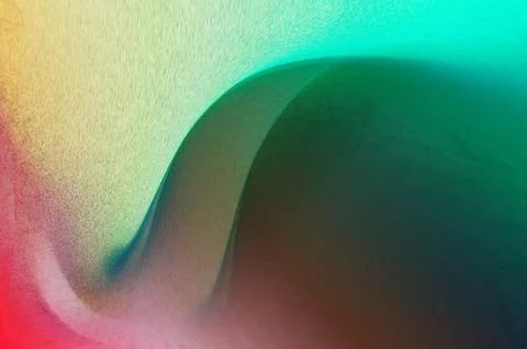 Vibrant Colorful Abstract Gradient Background With Soft Grain Texture And S.. Stock Illustration