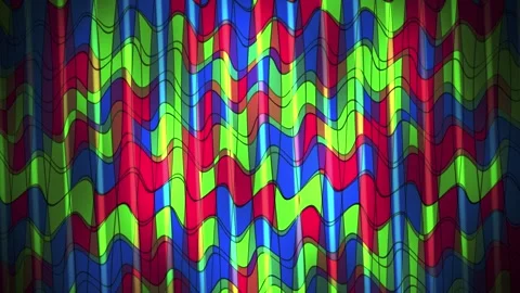 Vibrant colorful abstract pattern. Stock Footage 335541174