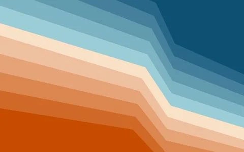 A vibrant colorful abstract stripe pattern background design ideal for modern イラスト素材