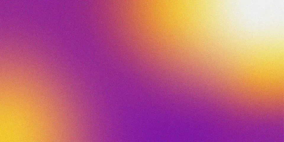 Vibrant colorful background. Gradient texture with purple, orange hues. Stock Illustration