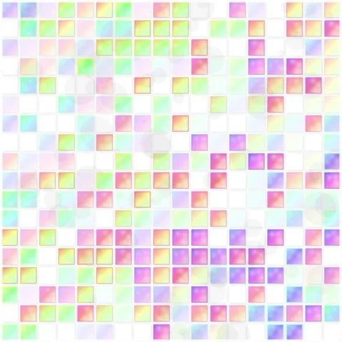Vibrant colorful bokeh background abstract digital pattern for celebration Stock Footage 345691044