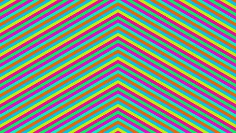 Vibrant Colorful Chevron Stripe Pattern Abstract Background Stock Illustration