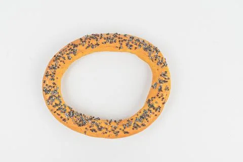 A vibrant, colorful circular object with small dots, possibly an artistic r.. Stock Photos