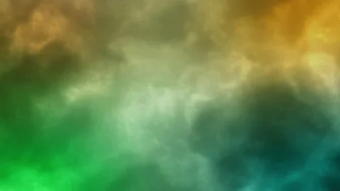 Vibrant colorful clouds in dynamic movement with golden light 스톡 동영상 338247626