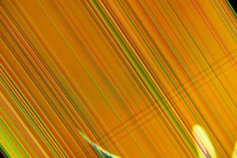 Vibrant colorful diagonal lines create a dynamic glitch effect on a digital.. Stock Photos