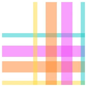 Vibrant colorful geometric pattern with intersecting lines and rectangles 스톡 일러스트