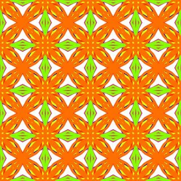 Vibrant Colorful Geometric Seamless Pattern Background 스톡 일러스트