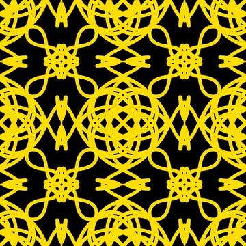 Vibrant Colorful Geometric Seamless Pattern Background 库存插图