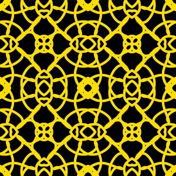 Vibrant Colorful Geometric Seamless Pattern Background 库存插图