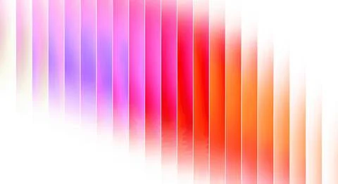 Vibrant colorful gradient background with vertical stripes Stock Illustration