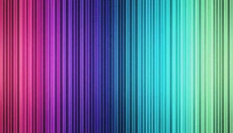 Vibrant colorful gradient striped background texture. Stock Illustration