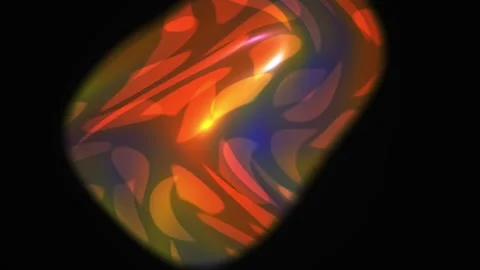Vibrant colorful opal gemstone shining brightly. Video stock 335541239