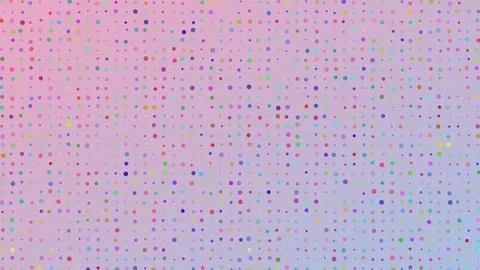 Vibrant Colorful Polka Dot Pattern on Soft Pastel Gradient Background for M.. Illustrazione stock