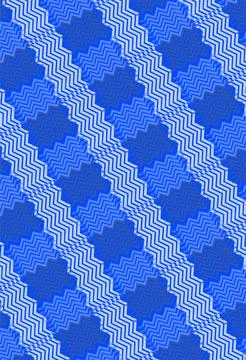 Vibrant colorful shapes pattern seamless background for fabric, wallpaper, .. Stock Illustration