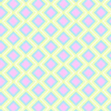 Vibrant colorful shapes pattern seamless background for fabric, wallpaper, .. Stock Illustration