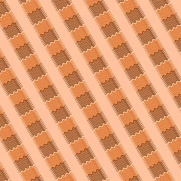 Vibrant colorful shapes pattern seamless background for fabric, wallpaper, .. Stock Illustration