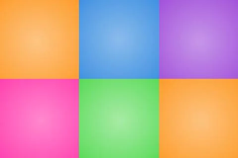 Vibrant colorful square mosaic patterns Stock Illustration