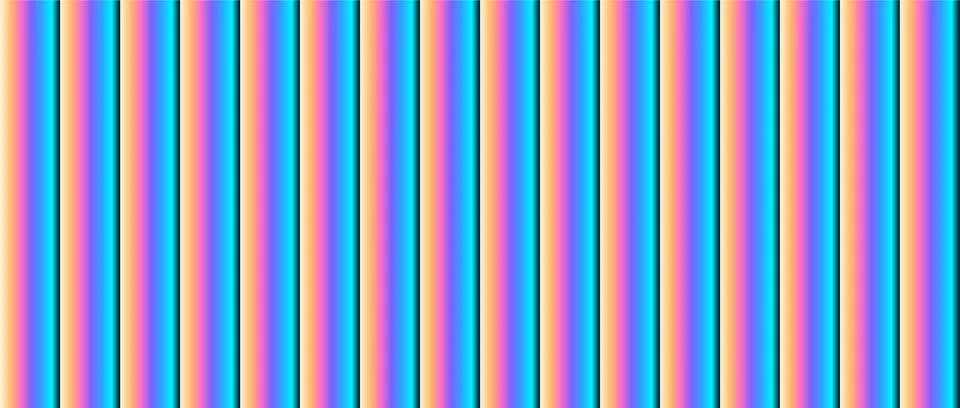 Vibrant Colorful Striped Pattern Background with Dynamic Abstract Design Illustrazione stock