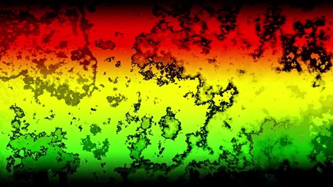 Vibrant colorful VHS glitch background. Distorted analog tape signal with heavy Stock Footage 337117207