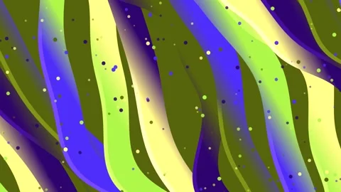 Vibrant colorful wavy pattern background design. Stock Footage 327632070