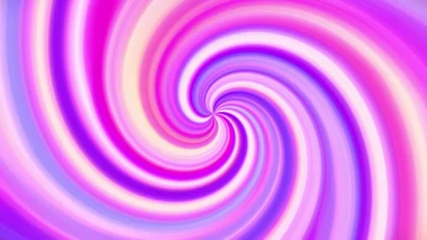 Vibrant colors abstract background with animated pattern of swirling spiral Vídeo Stock 320775030