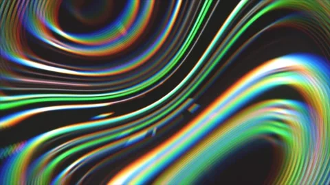 Vibrant colors and abstract patterns shift and flow continuously Stock Footage 310905836