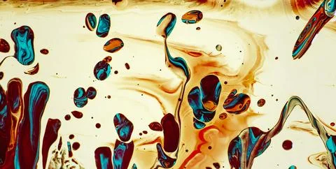 Vibrant Colors and Abstract Patterns, Creating a Captivating Visual Journey Stock Photos