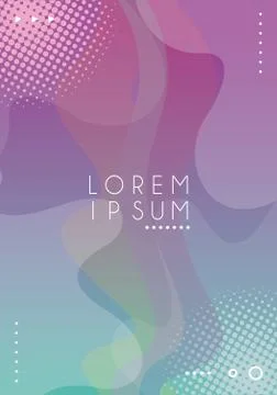 Vibrant colors and dinamic background Stock Illustration