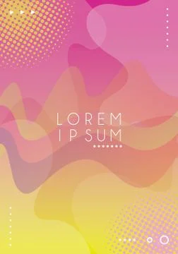 Vibrant colors and dinamic background Stock Illustration