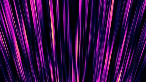 Vibrant colors dance in parallel lines under a night sky glow Stock Illustration