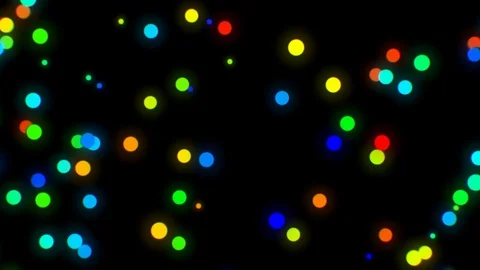 Vibrant colors dots Stock Footage 107902148