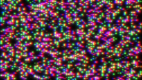 Vibrant colors in grid formation abstract dot pattern Stock Footage 311751116
