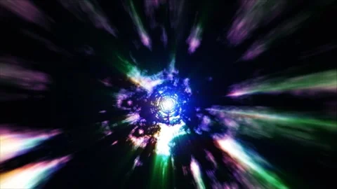 Vibrant colors spin vortex. Spiral swirl motion. Rotating tunnel Stock Footage 250559567