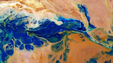 Vibrant Colours Paint Swirling Explosion 25 Stock Footage 115933010
