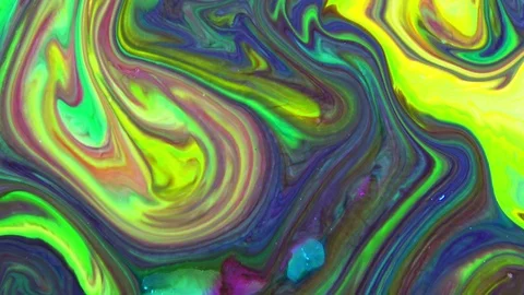 Vibrant Colours Paint Swirling Explosion 37 Stock Footage 115941958