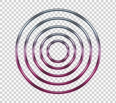 Vibrant concentric circles gradient background with pink purple and green hues 스톡 일러스트