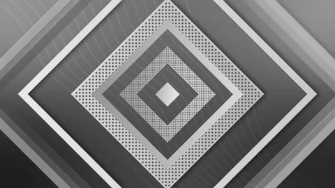Vibrant concentric diamond geometric background animation, Geometric design.. Stock-Footage 329517194