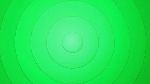 Vibrant Concentricd Circular Rings Geometry Abstract Background in Emerald .. Stock Illustration