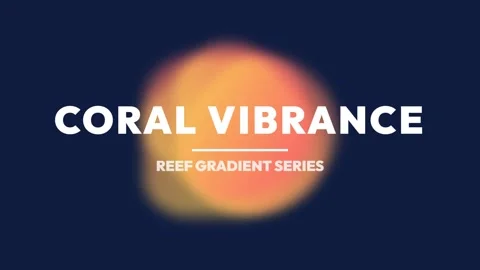 Vibrant Coral Orange Gradient Background Overlay for Creative Design Projects Stock Footage 337655616