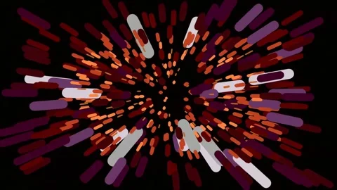 Vibrant cosmic color explosion abstract background for dynamic video effects Stock Footage 342207845