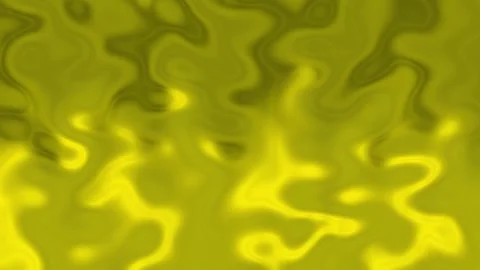 Vibrant dark yellow abstract fluid texture animation with swirling marble effect 動画素材 265641544