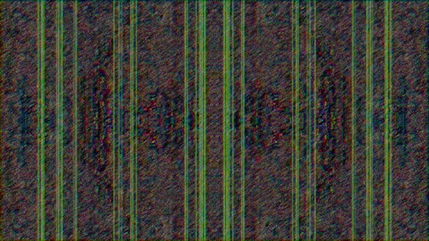 Vibrant data glitch neon nostalgic glittering background. Video stock 143324358