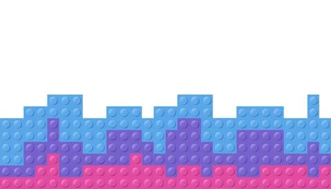 A vibrant decorative background showcasing a captivating brick pattern design Stock Illustration