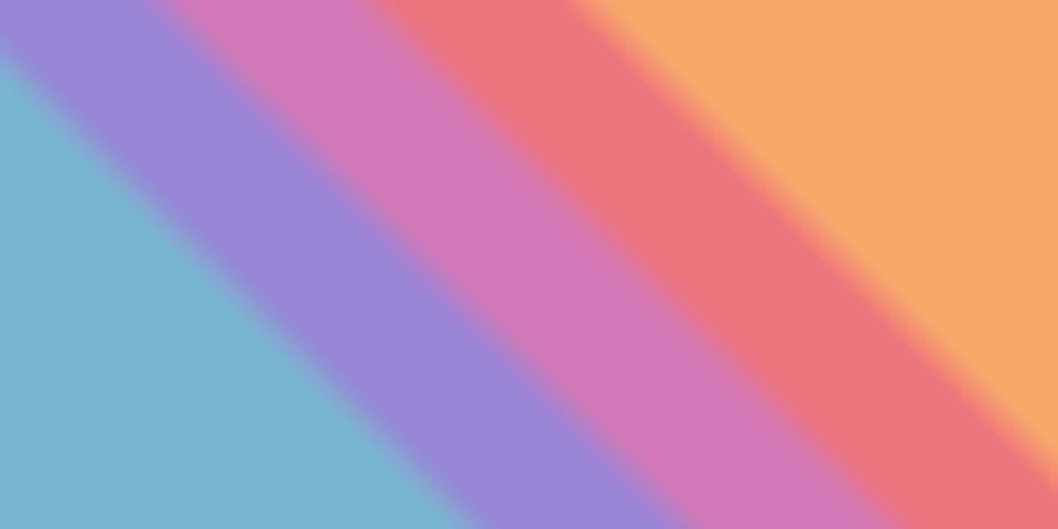 Vibrant diagonal gradient background blending pink, purple, and coral, crea.. Stock-Illustration