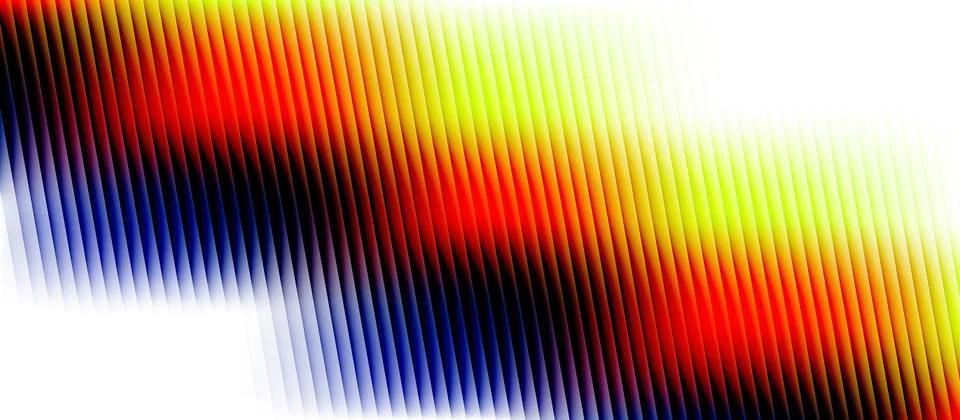 Vibrant Diagonal Heatwave Gradient Line Abstract Clipart 스톡 일러스트