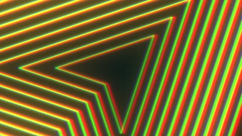 Vibrant diagonal line pattern red, yellow, and green Stockbeeldmateriaal 292962710