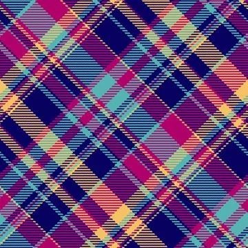 Vibrant diagonal plaid pattern in bold, jeweltoned colors.  Perfect for tex.. Stock Illustration