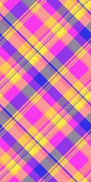 Vibrant diagonal plaid pattern in bright pastel hues.  Perfect for textile de イラスト素材