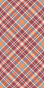 Vibrant diagonal plaid pattern in muted autumnal tones.  Perfect for textile  イラスト素材