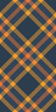 Vibrant diagonal plaid pattern in warm autumnal hues.  Perfect for textile de 스톡 일러스트